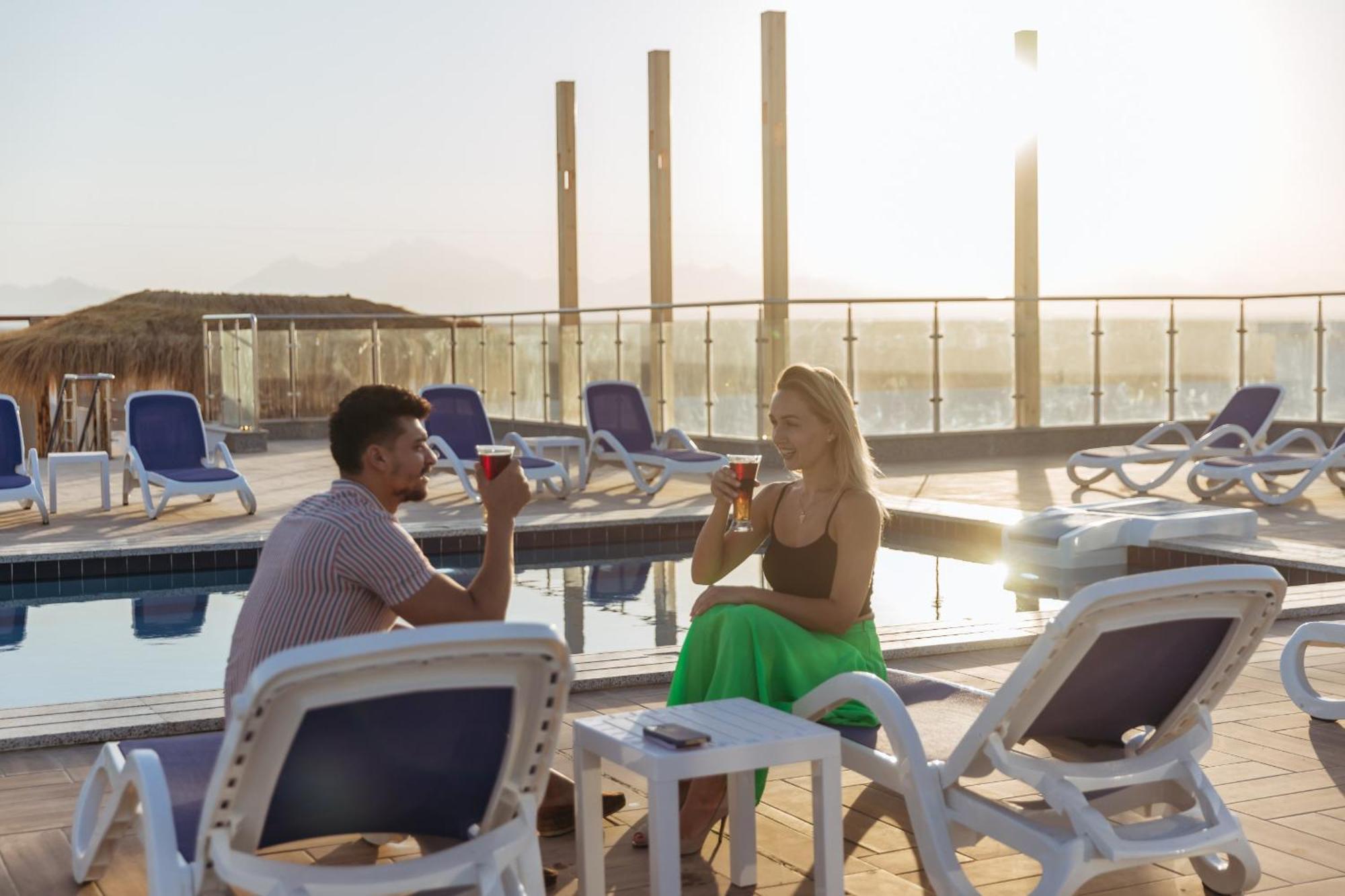 Sky Star Hotel Free Shuttle To Hurghada City Center Exterior foto